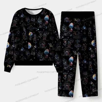 Pagewings Books Are Magic Unisex Flannel Pajama Set