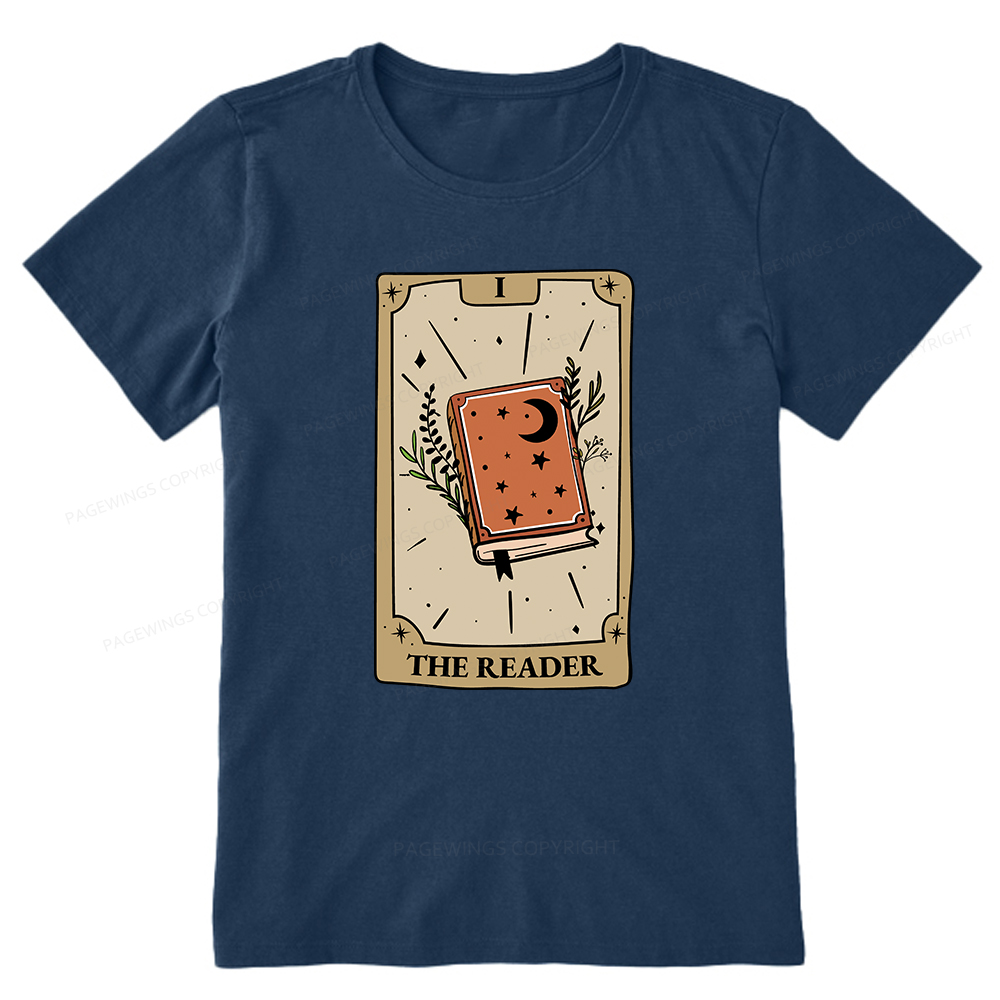 Pagewings The Reader Tarot Card Unisex Classic T-shirt