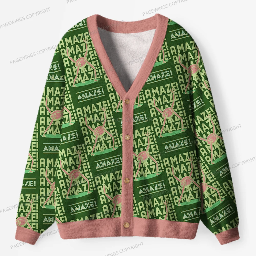 Pagewings Amazing Unisex Ugly Cardigan Sweaters