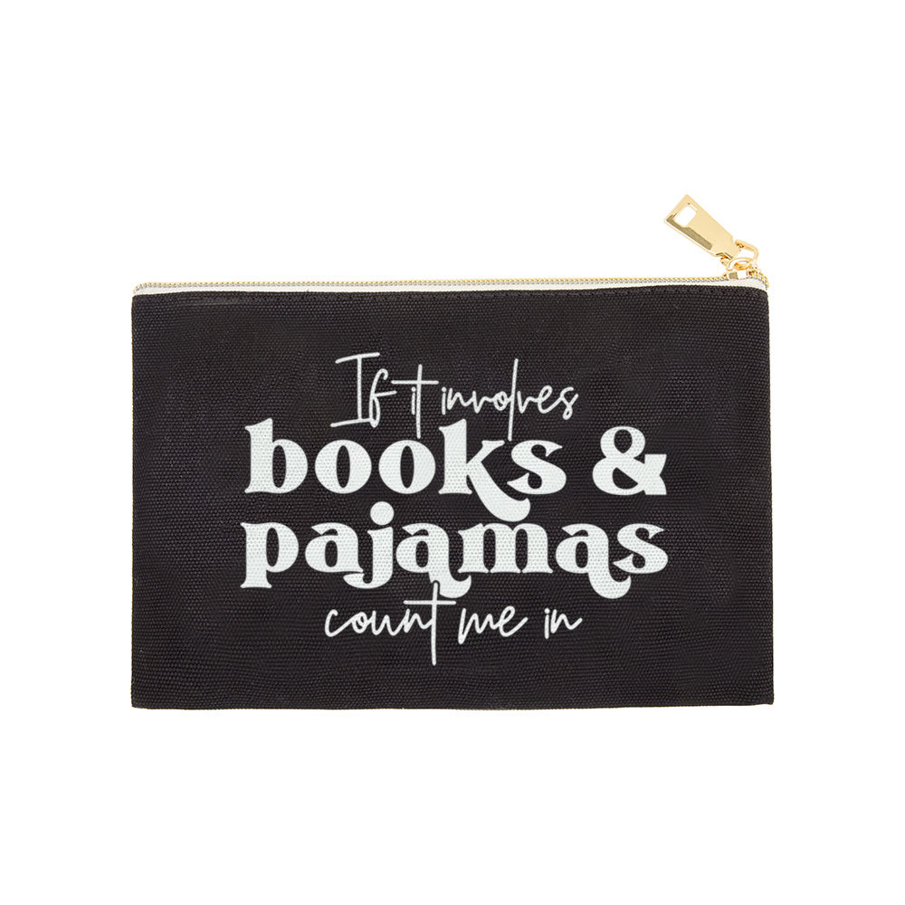 Pagewings Involves Books And Pajamas Count Me Pouch