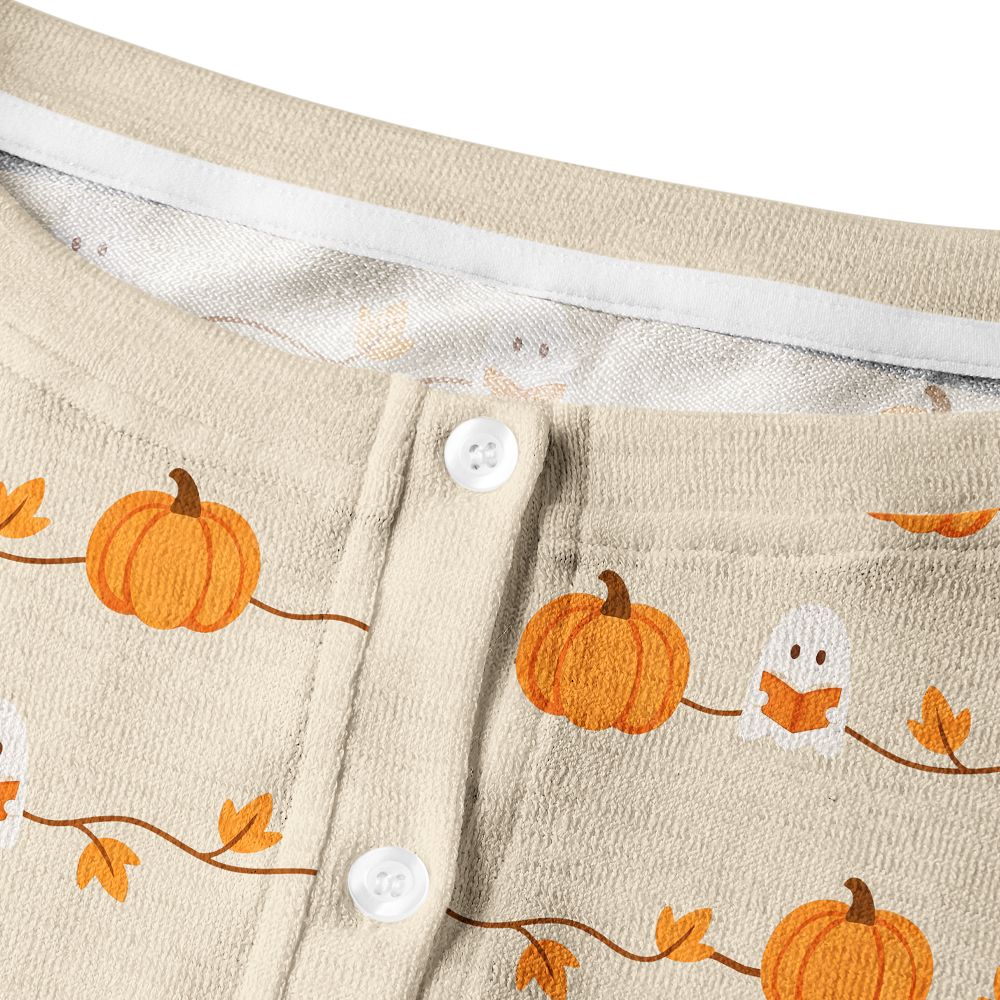 Pagewings Ghosts Love Reading Crew Neck Cardigan Sweaters