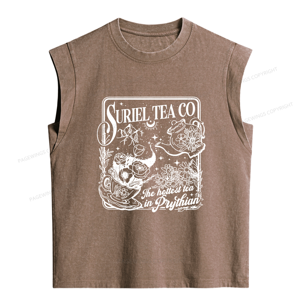 Pagewings Fantasy Reader Women's Washed Tank Top