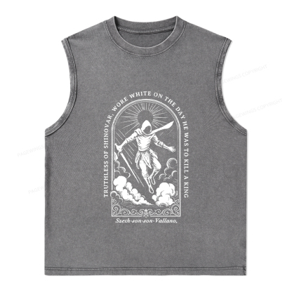 Pagewings Truthless of Shinovar Unisex Washed Tank Top