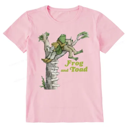 Pagewings Frog and Toad Old Book Unisex Classic T-shirt