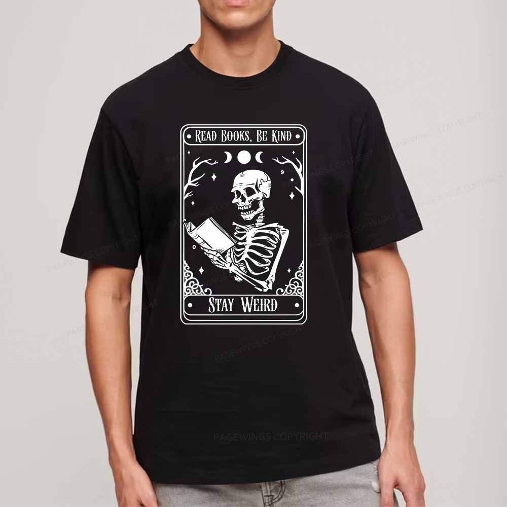 Pagewings Read Books Be Kind Unisex Classic T-shirt