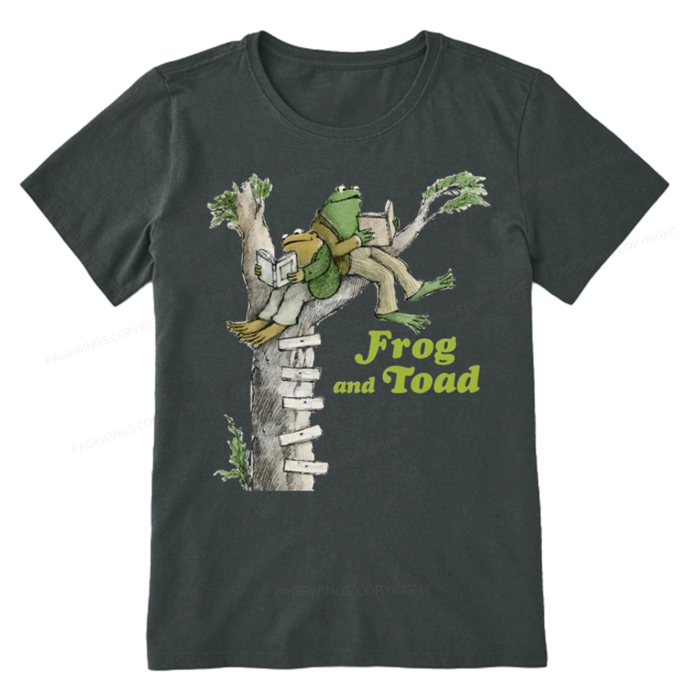 Pagewings Frog and Toad Old Book Unisex Classic T-shirt
