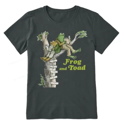 Pagewings Frog and Toad Old Book Unisex Classic T-shirt