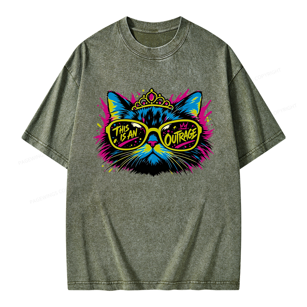 Pagewings Sci Fi Bookish Unisex Washed T-shirt