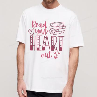 Pagewings Valentine Sweatshirt Read Your Heart Unisex Classic T-shirt