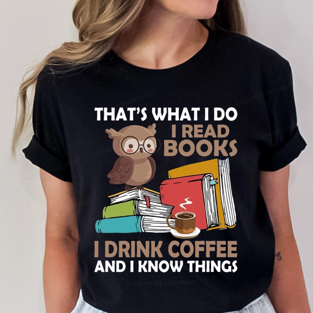 Pagewings That's What I Do I Read Books Unisex Classic T-shirt