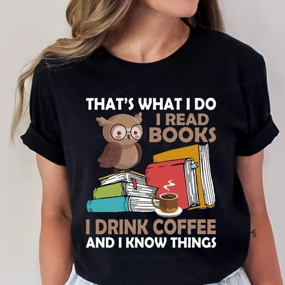 Pagewings That's What I Do I Read Books Unisex Classic T-shirt