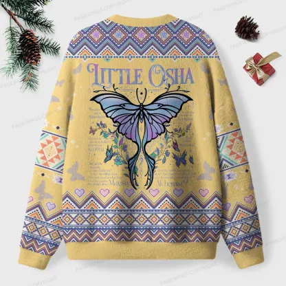 Pagewings Little Osha Unisex Ugly Knit Sweatshirt