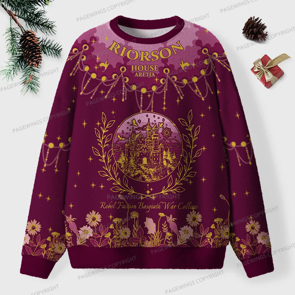 Pagewings Riorson House  Unisex Ugly Knit Sweatshirt