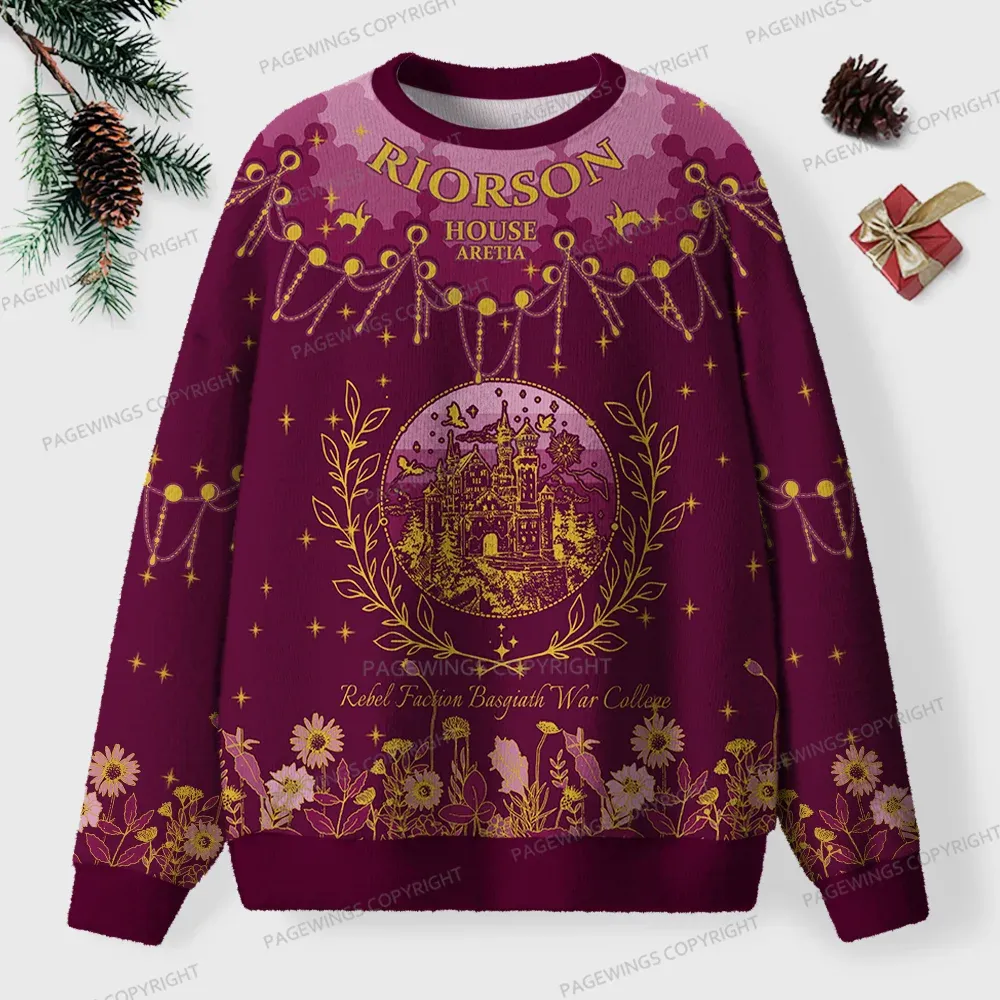 Pagewings Riorson House Unisex Ugly Knit Sweatshirt