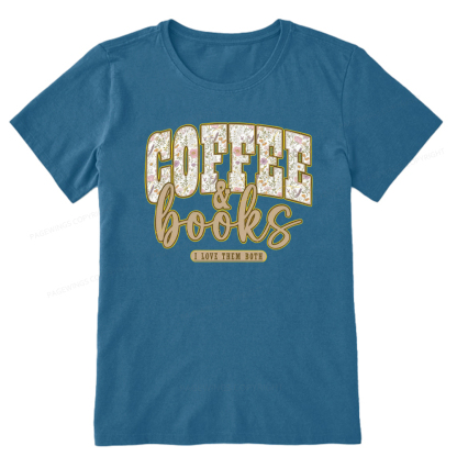 Pagewings Coffee And Books Unisex Classic T-shirt