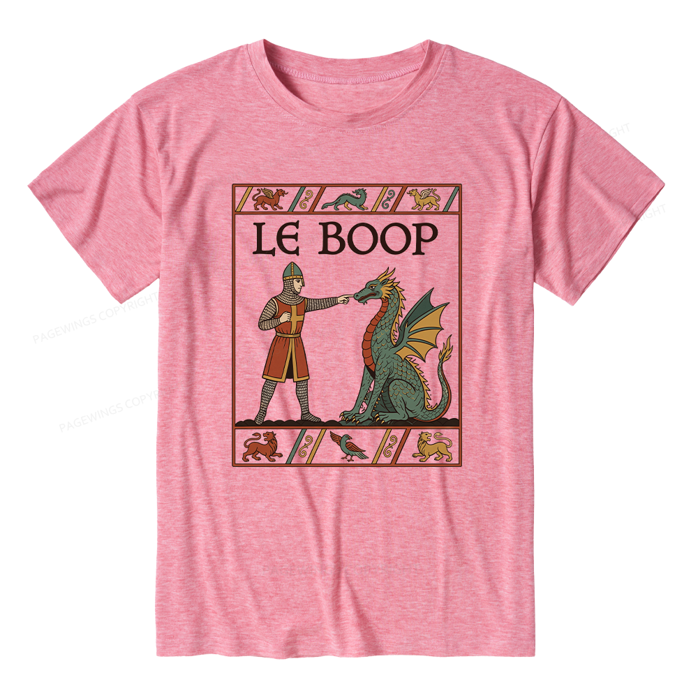 Pagewings Le Boop Unisex Heather T-Shirt