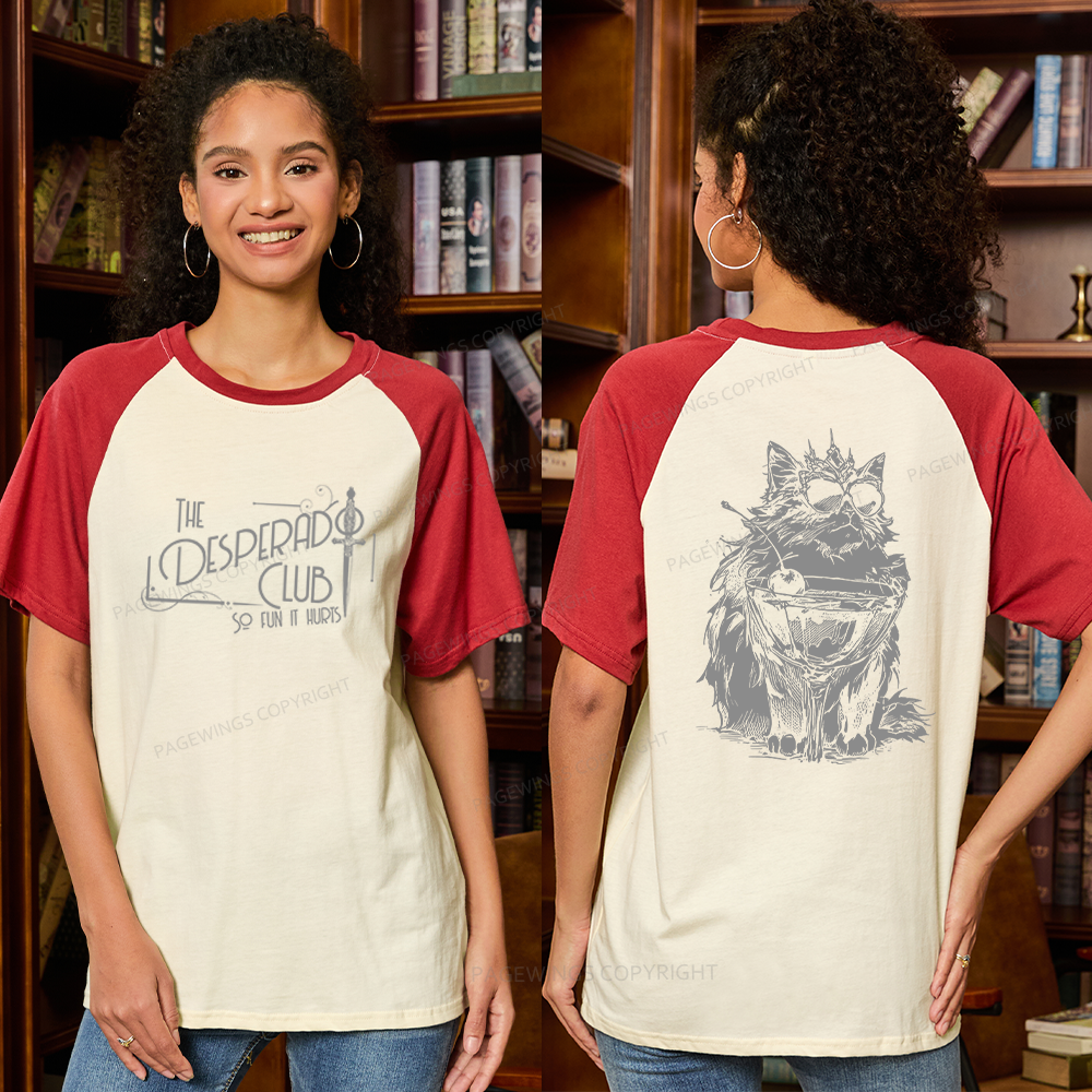 Pagewings The Desperado Club Raglan T-shirt
