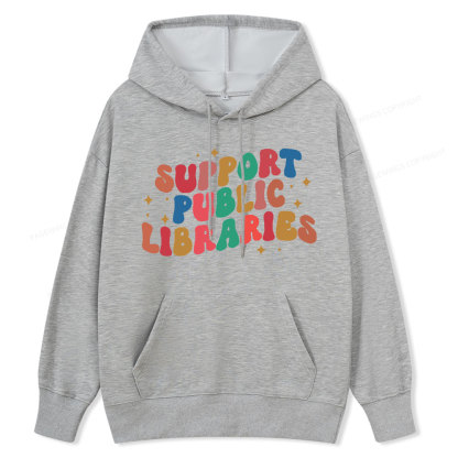 Pagewings Public Library Unisex Classic Hoodie