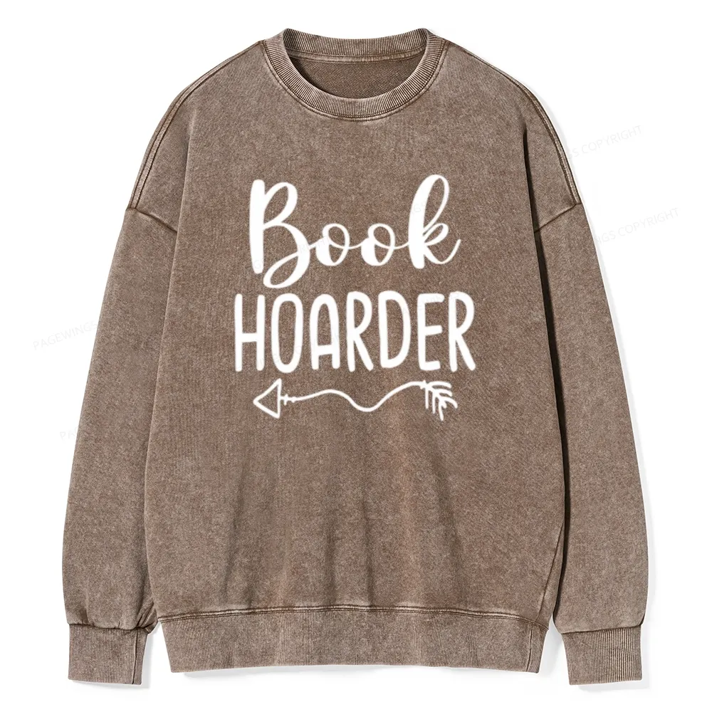 Pagewing Pagewing Save Our Librarys For Keeping Reading Unisex Washed Sweatshirt