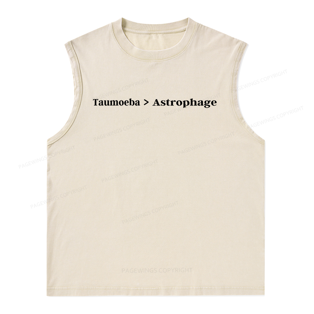 Pagewings Taumoeba Astrophage Unisex Washed Tank Top