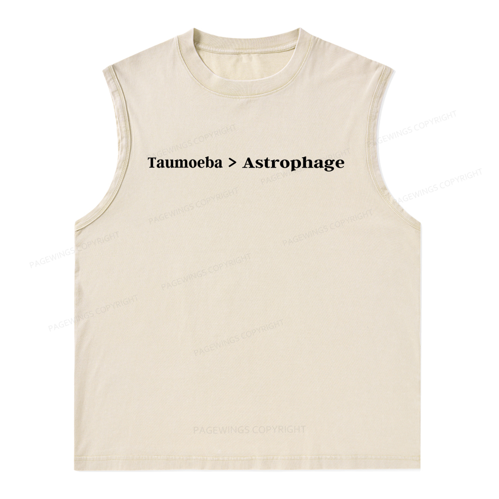 Pagewings Taumoeba Astrophage Unisex Washed Tank Top