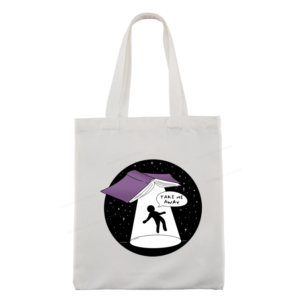 Pagewings Take Me Away Tote Bag
