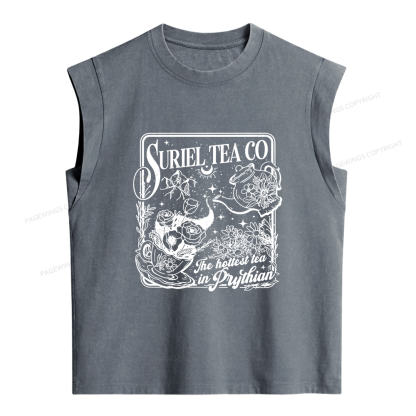 Pagewings Fantasy Reader Women's Washed Tank Top