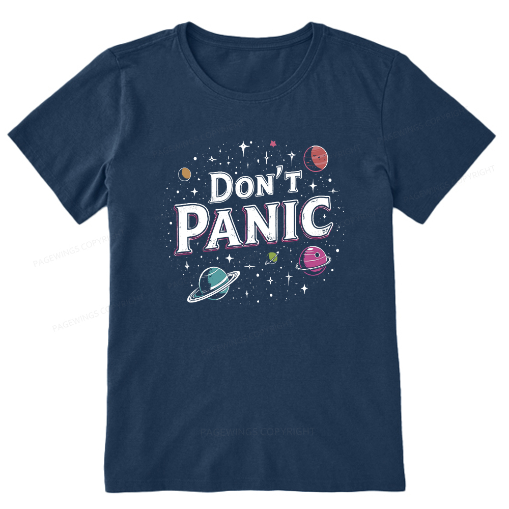 Pagewings Don't Panic Unisex Classic T-shirt