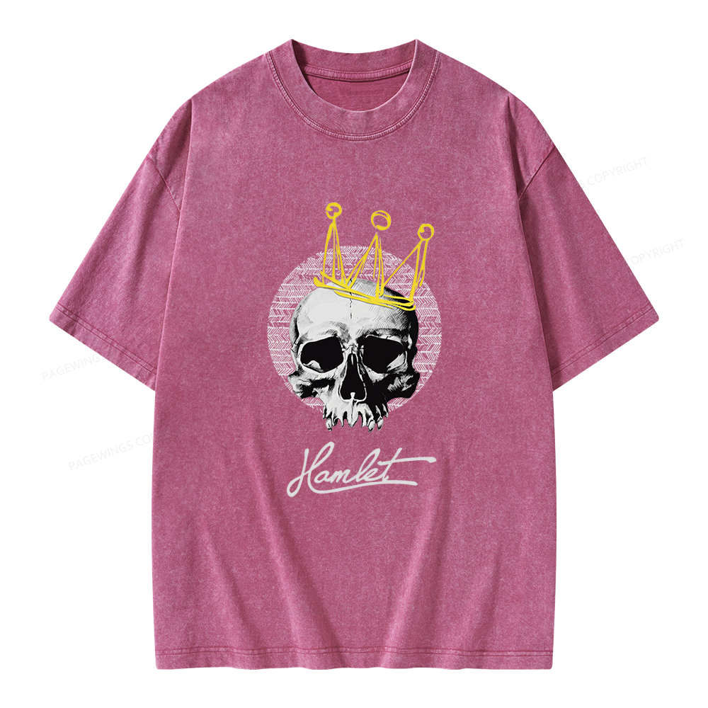 Pagewings Book Quote Unisex Washed T-shirt