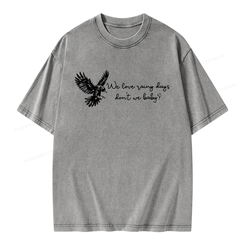 Pagewings Romance Book Nerd Unisex Washed T-shirt