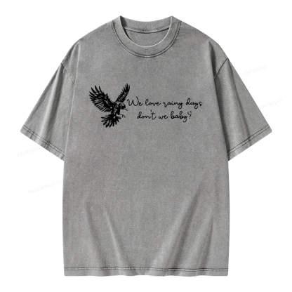 Pagewings Romance Book Nerd Unisex Washed T-shirt