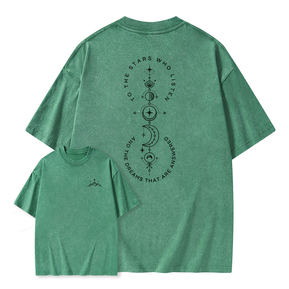 Pagewings Fantasy Lover Unisex Washed T-shirt