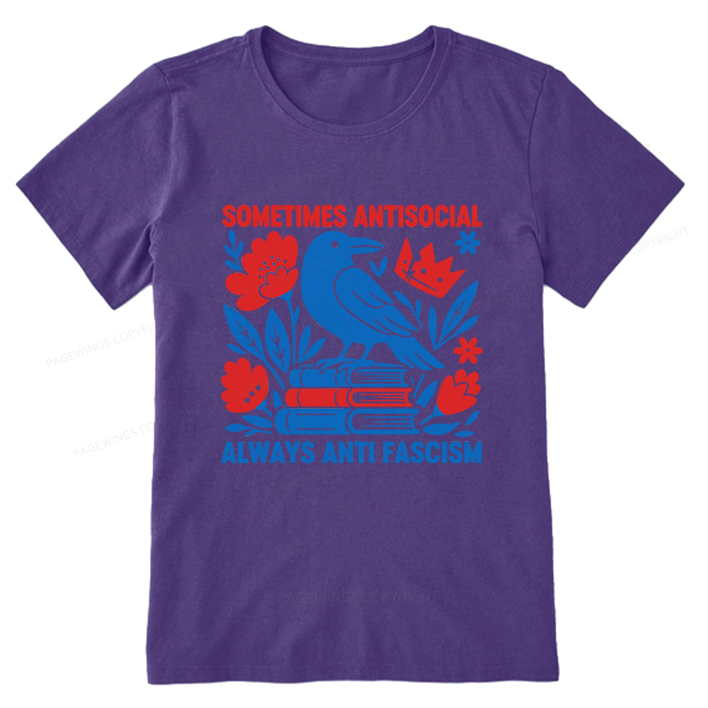 Pagewings Anti Fascism Unisex Classic T-shirt