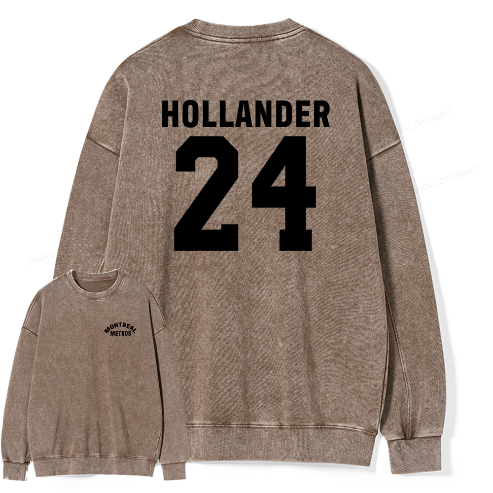 Pagewings Romance Fan Unisex Washed Sweatshirt