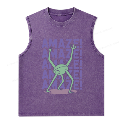 Pagewings Rocky Amaze Unisex Washed Tank Top