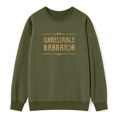 Pagewings Unreliable Narrator Unisex Classic Sweatshirt