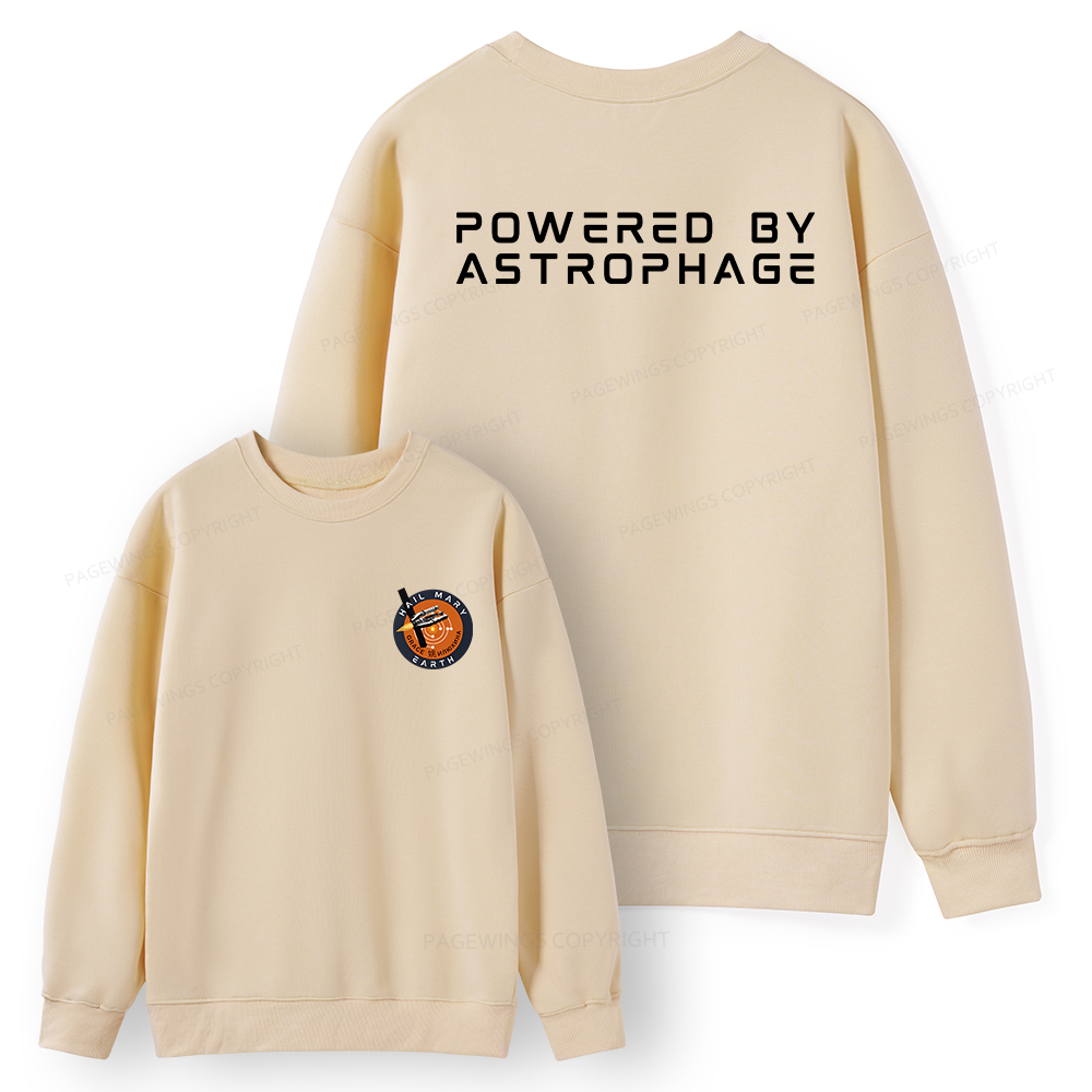Pagewings Powered By Astrophage Unisex Classic Sweatshirt