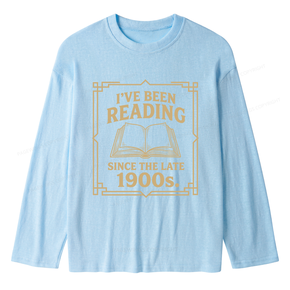 Pagewings I’ve Been Reading Unisex Lightweight Long Sleeve T-Shirt