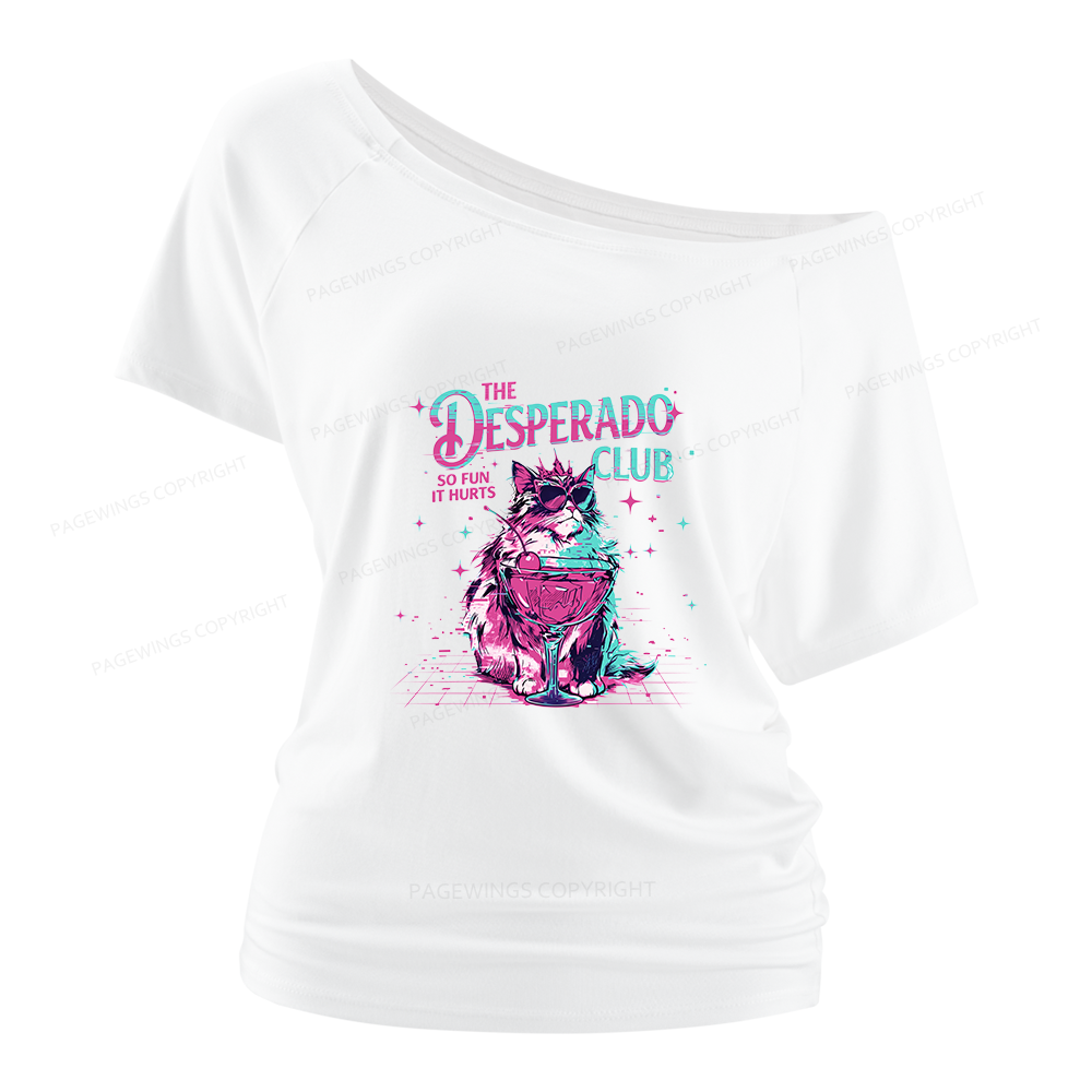 Pagewings Sci Fi Fan Women Off Shoulder T-shirts