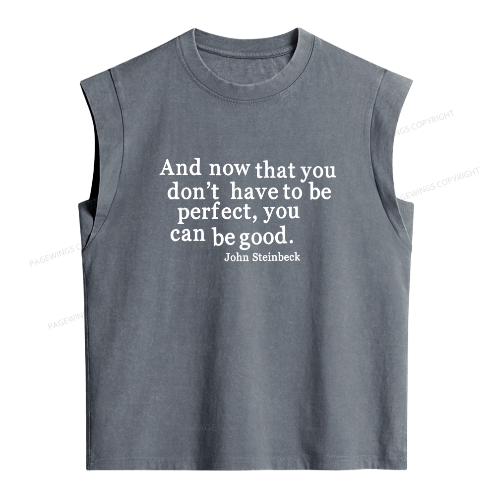 Pagewings Vintage Quote Women's Washed Tank Top