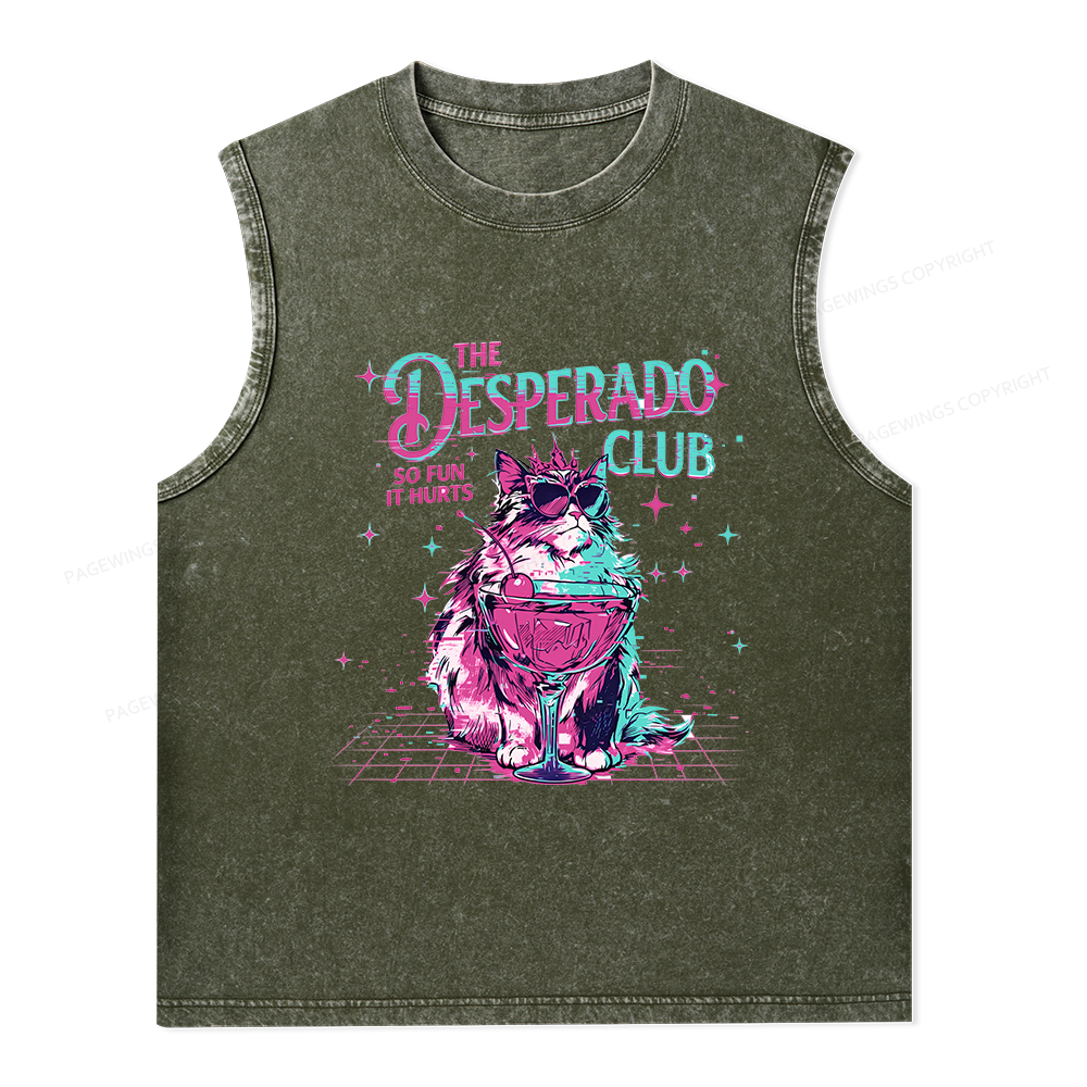 Pagewings Sci Fi Fan Unisex Washed Tank Top