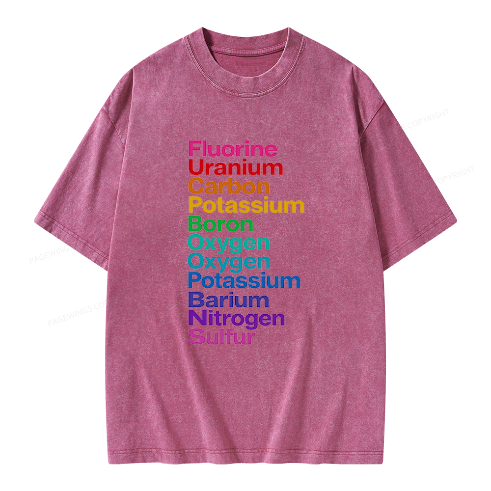 Pagewings Fuck Book Bans Unisex Washed T-shirt