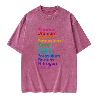 Pagewings Fuck Book Bans Unisex Washed T-shirt