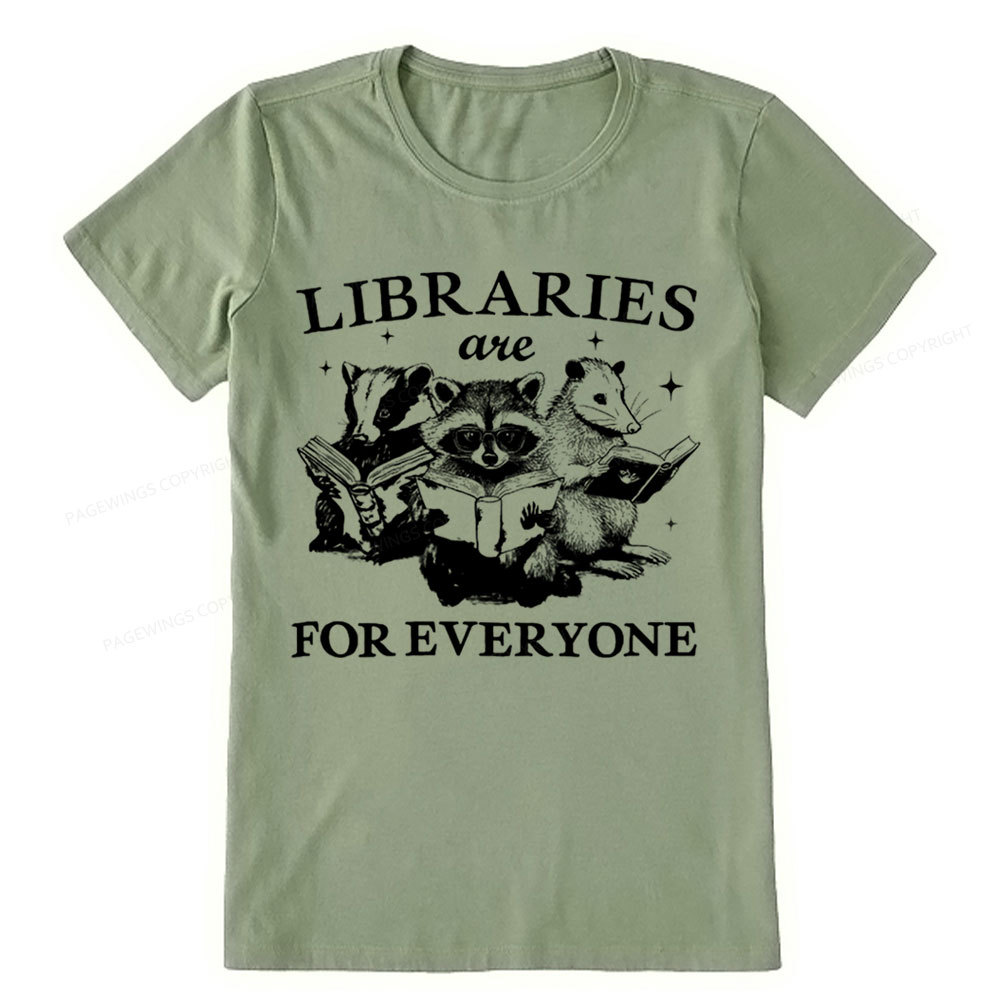 Pagewings Libraries Are For Everyone Unisex Classic T-shirt