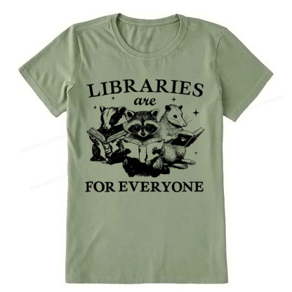 Pagewings Libraries Are For Everyone Unisex Classic T-shirt