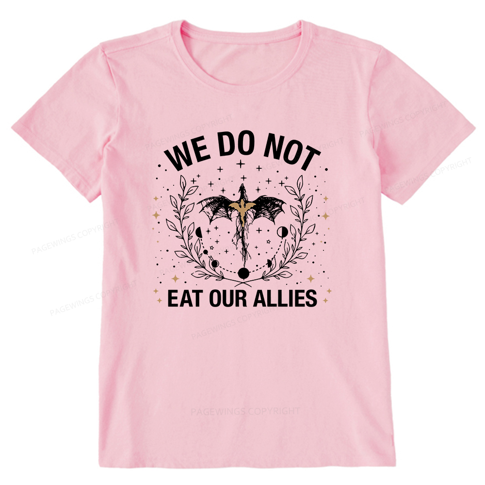 Pagewings We Do Not Eat Our Allies Unisex Classic T-shirt