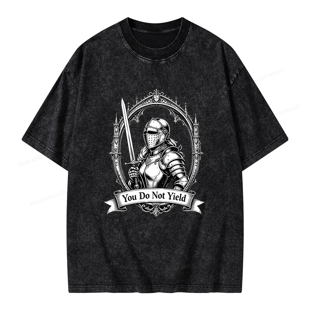 Pagewings Fantasy Book Lover Unisex Washed T-shirt