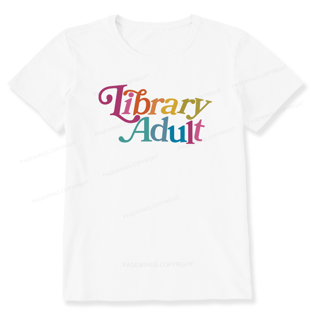 Pagewings Library Adult Library Kid Unisex Classic T-shirt