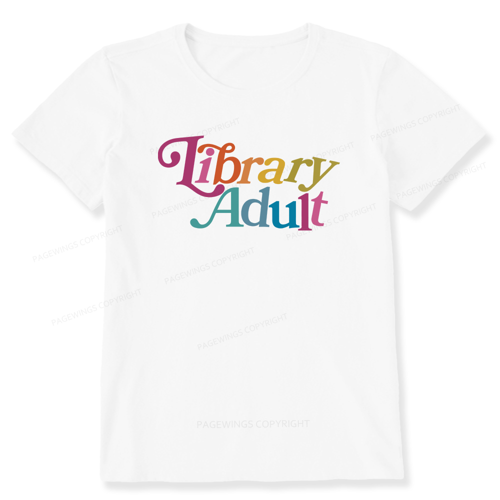 Pagewings Library Adult Library Kid Unisex Classic T-shirt