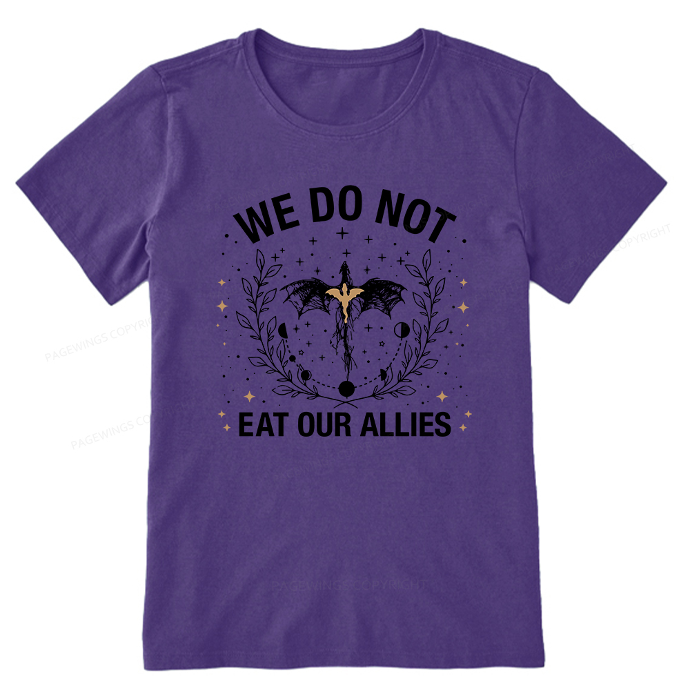 Pagewings We Do Not Eat Our Allies Unisex Classic T-shirt